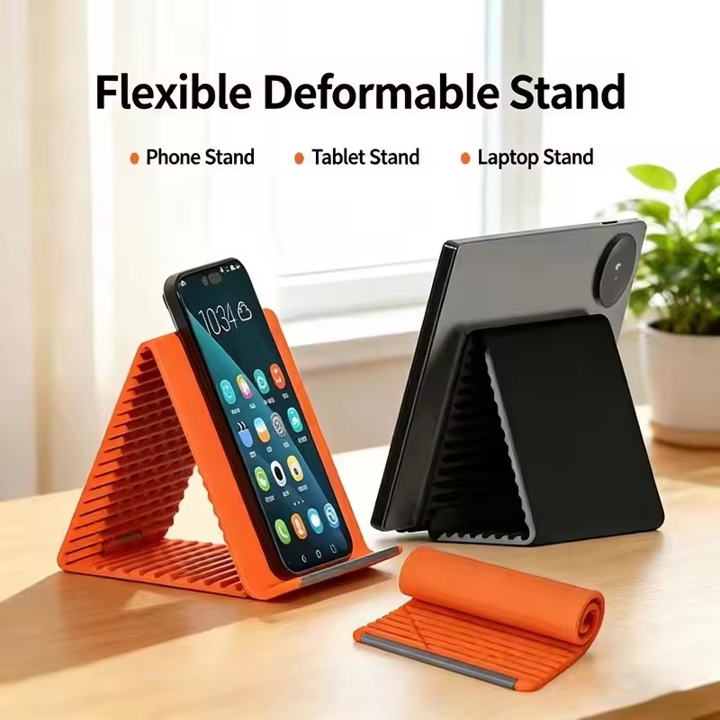 Laptop Accessories Holder - Supporto Portatile per Telefono in Silicone,