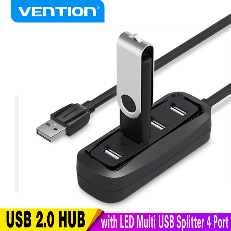 Laptop Accessories Bundle - Vention USB 2.0 HUB 4 porte
