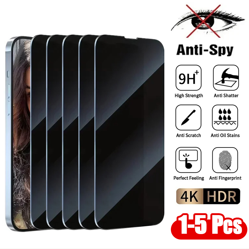 Privacy Screen Filter - 1-5 pezzi anti spia in vetro