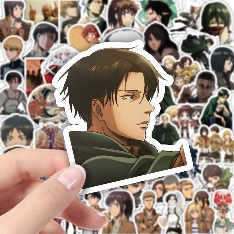 60 Pezzi Adesivi Anime Attack  - Laptop Accessories Wholesale recensione e prezzo