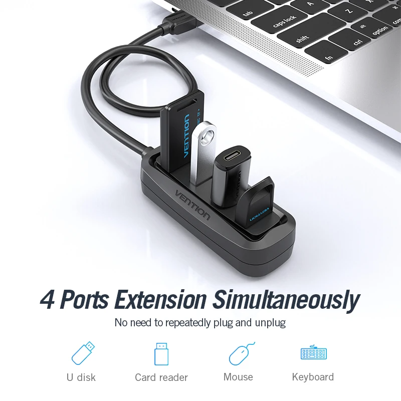 Vention USB 2.0 HUB 4 porte co - Laptop Accessories Bundle recensione e prezzo