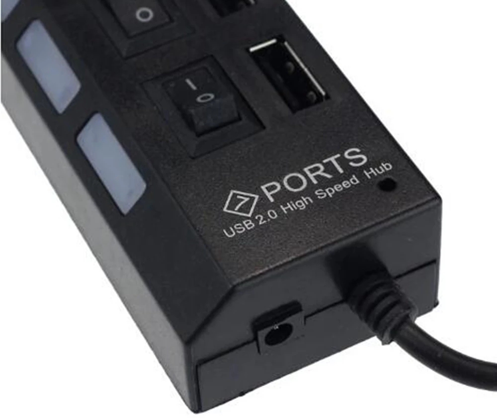 Splitter hub USB 2.0 a 7 porte - Laptop Accessories Wholesale recensione e prezzo